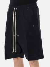 Shorts Cargobela in popeline Rick Owens -  | Spazio Pritelli