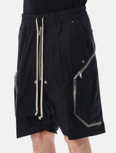 Shorts Heizer Bela in popeline Rick Owens -  | Spazio Pritelli