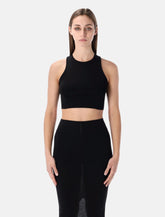 Top cropped smanicato Rick Owens -  | Spazio Pritelli