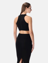 Top cropped smanicato Rick Owens -  | Spazio Pritelli