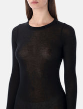 Rick Owens ribbed long sleeves dress -  | Spazio Pritelli