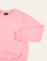 Nike Jordan pink fleece logo sweatshirt for kids -  | Spazio Pritelli