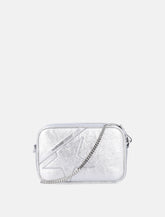 Golden Goose Mini Star bag in silver leather -  | Spazio Pritelli