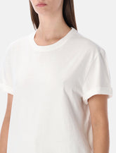 Golden Goose white distressed cotton t-shirt -  | Spazio Pritelli