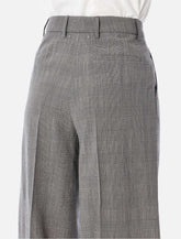 Golden Goose grey Prince-of-Wales oversize trousers -  | Spazio Pritelli