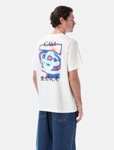 T-shirt Bianca Casablanca Heat Map Logo -  | Spazio Pritelli