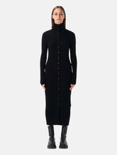 Moncler x Edward Enninful Wool Maxi Turtleneck Midi Dress -  | Spazio Pritelli