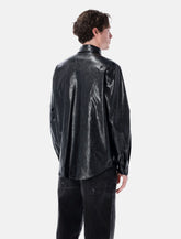 Diesel leather-effect S-Simply-Qmbu shirt -  | Spazio Pritelli