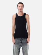 Diesel T-Arm-LKDS ribbed cotton tank top -  | Spazio Pritelli
