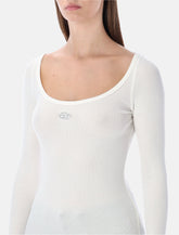 Diesel top a maniche lunghe in cotone a costine T-bal-od -  | Spazio Pritelli