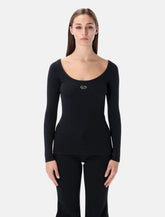 Diesel top a maniche lunghe in cotone a costine T-bal-od -  | Spazio Pritelli