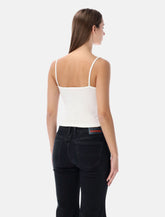 Diesel T-hupy-od top a costine e logo Oval D -  | Spazio Pritelli