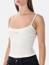 Diesel T-hupy-od top a costine e logo Oval D -  | Spazio Pritelli