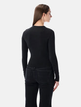 Diesel T-uncutieslong-ls-od t-shirt with Oval D logo -  | Spazio Pritelli