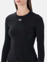 Diesel T-uncutieslong-ls-od t-shirt with Oval D logo -  | Spazio Pritelli