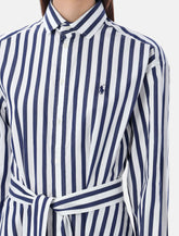 MIDI DRESS LONG SLEEVE STRIPE -  | Spazio Pritelli