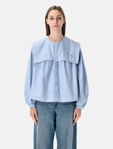 Camicia in cotone oxford con plastron di Polo Ralph Lauren -  | Spazio Pritelli