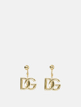Gold DG Logo Earrings -  | Spazio Pritelli