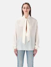 Tom Ford Camicia Colletto a Cravatta Avorio -  | Spazio Pritelli