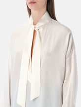 Tom Ford Camicia Colletto a Cravatta Avorio -  | Spazio Pritelli