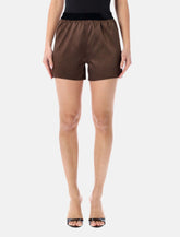 Tom Ford stretch silk satin PJ shorts -  | Spazio Pritelli