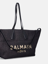 Tote Track Balmain in raffia -  | Spazio Pritelli