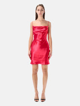 Balmain satin mini dress -  | Spazio Pritelli