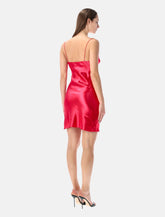 Balmain satin mini dress -  | Spazio Pritelli