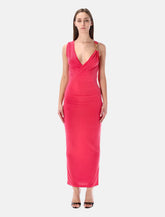 Balmain draped long dress -  | Spazio Pritelli