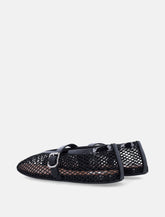 Alaïa Fishnet Ballet Flats -  | Spazio Pritelli