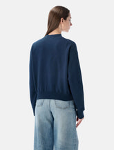 Chloé Varsity logo cotton sweatshirt -  | Spazio Pritelli