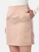 Chloé short pencil skirt in satin -  | Spazio Pritelli