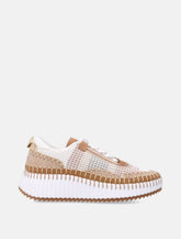Sneakers da donna Chloé Nama in mesh e pelle scamosciata -  | Spazio Pritelli