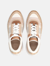 Sneakers da donna Chloé Nama in mesh e pelle scamosciata -  | Spazio Pritelli