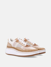 Sneakers da donna Chloé Nama in mesh e pelle scamosciata -  | Spazio Pritelli