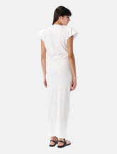 Marant Étoile Nadela cotton draped maxi dress -  | Spazio Pritelli