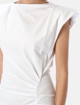 Marant Étoile Nadela cotton draped maxi dress -  | Spazio Pritelli