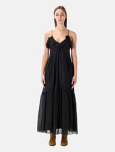 Marant Étoile Vasma organic cotton voile dress -  | Spazio Pritelli