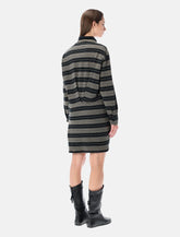 Marant Étoile Isea striped polo mini dress -  | Spazio Pritelli