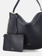 Borsa Oskan Hobo in suede nera Isabel Marant -  | Spazio Pritelli