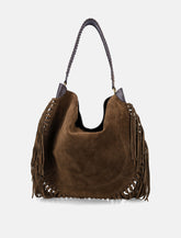 Borsa Isabel Marant Oskan Hobo Soft in Camoscio -  | Spazio Pritelli