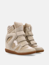 Sneakers Bekett zeppa in suede Isabel Marant -  | Spazio Pritelli