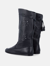 Isabel Marant Welky black leather boots -  | Spazio Pritelli