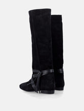 Isabel Marant Silmon black suede boots -  | Spazio Pritelli
