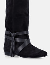Isabel Marant Silmon black suede boots -  | Spazio Pritelli
