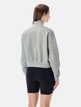 Nike Phoenix fleece 1/4 Zip crop sweatshirt -  | Spazio Pritelli