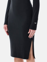 Nike ribbed fitted midi dress -  | Spazio Pritelli