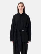 MM6 Maison Margiela hooded sweatdredd with gloves -  | Spazio Pritelli