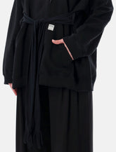 MM6 Maison Margiela hooded sweatdredd with gloves -  | Spazio Pritelli