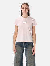 MM6 Maison Margiela pink Numeric cotton t-shirt -  | Spazio Pritelli